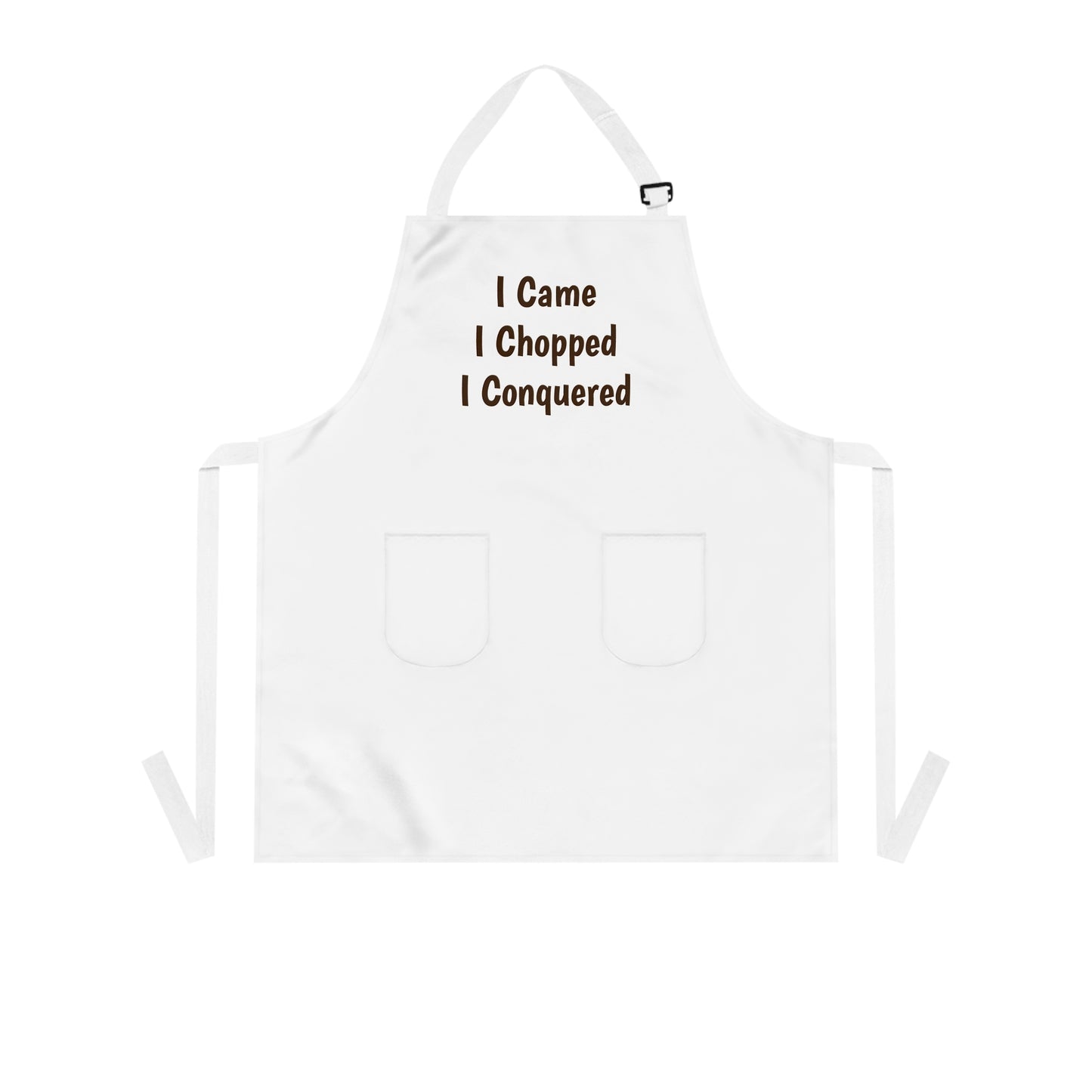 I Came I Chopped I Conquered Apron – Funny Chef / BBQ Cooking Apron