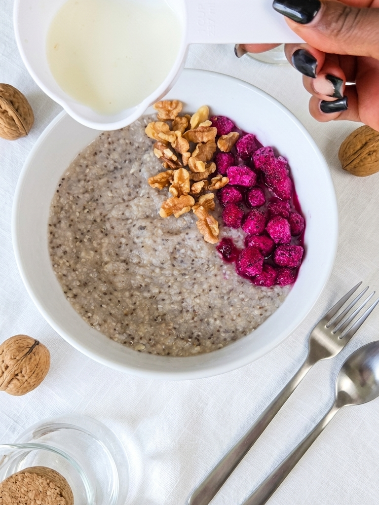Overnight Buckwheat Breakfast Bowl Healthy Meal Prep Recipe