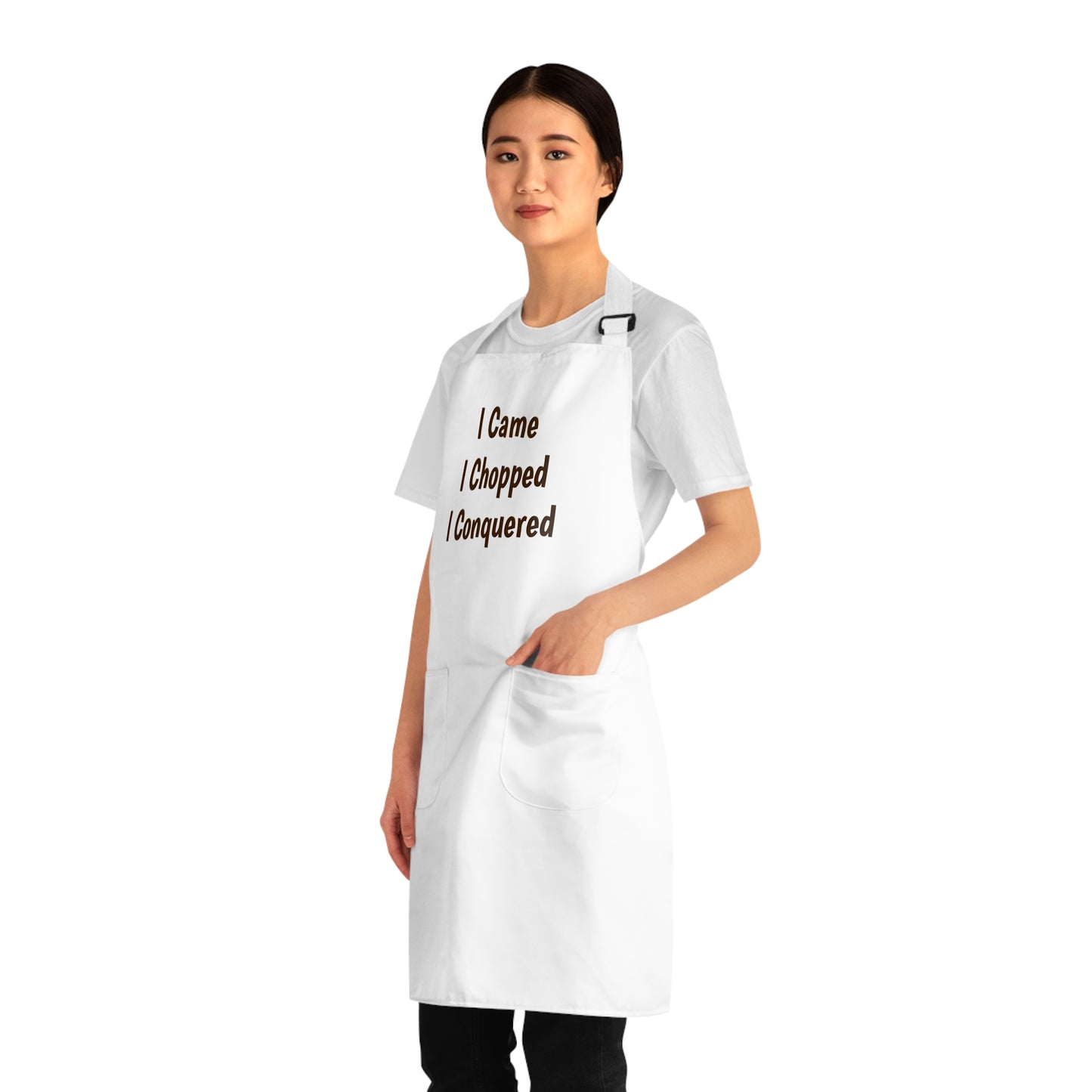 I Came I Chopped I Conquered Apron – Funny Chef / BBQ Cooking Apron