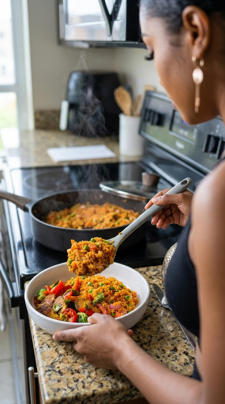 Healthy Quinoa Stir Fry Recipe | High Protein Vegan Meal Prep Dinner