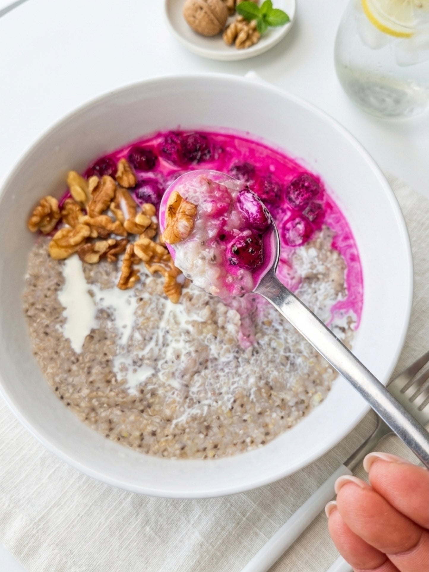 Overnight Buckwheat Breakfast Bowl Healthy Meal Prep Recipe